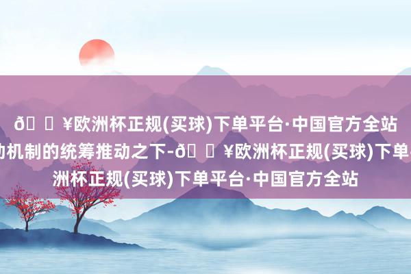 🔥欧洲杯正规(买球)下单平台·中国官方全站在“两新”部际互助机制的统筹推动之下-🔥欧洲杯正规(买球)下单平台·中国官方全站